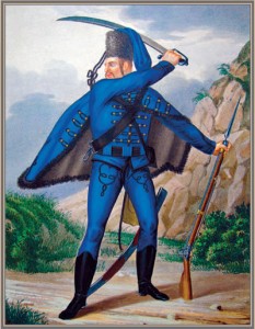 Рядовой Сербского гусарского полка (1741–1761)