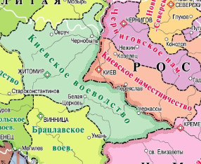 Карта украинских земель в 1788 году — Ликбез
