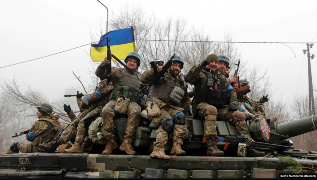 Українські воїни в 2022-му