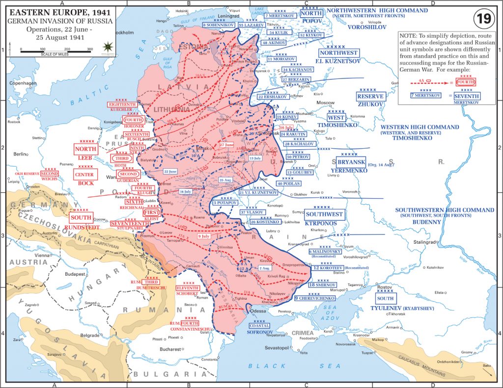 Досягнення Німеччини за 70 днів війни з СРСР у 1941 р.