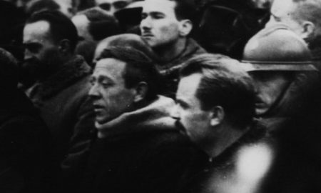 Симон Петлюра та Володимир Винниченко на Софійському майдані 22 січня 1919 року